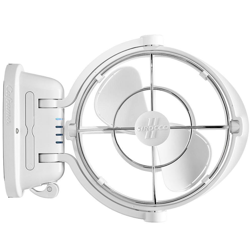 SEEKR by Caframo Sirocco II 3Speed 7 Gimbal Fan White 1224V 7010CAWBX